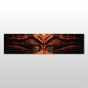Technopa Tepe Göz 240x80 cm Kanvas Tablo