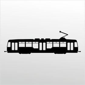 Technopa Tramvay 20 cm Folyo Duvar Stickerı