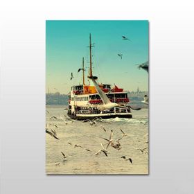 Technopa Vapur 120x60 cm Kanvas Tablo