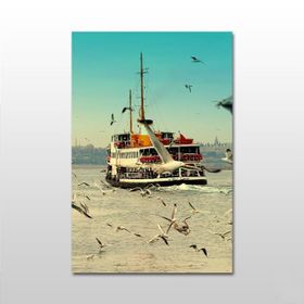 Technopa Vapur 200x100 cm Kanvas Tablo