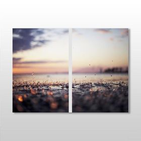 Technopa Yağmur Damlaları 50x40 cm Kanvas Tablo