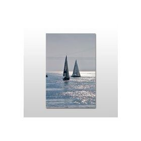Technopa Yelkenli 40x20 cm Kanvas Tablo