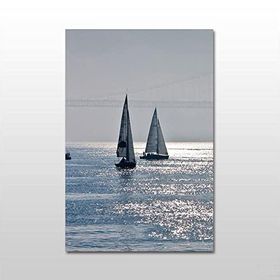 Technopa Yelkenli 60x30 cm Kanvas Tablo