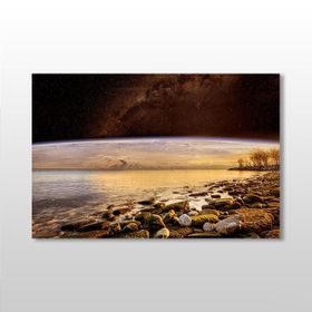 Technopa Yeryüzü 105x70 cm Kanvas Tablo