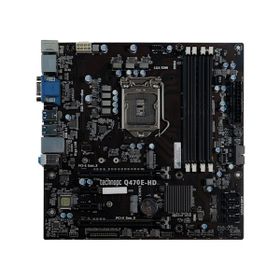 TechnoPC Intel 1200P Q470E-HD 4xDDR4 2xDP HDMI VGA 2x16x 2x1x mATX 1xTPM 3xUSB 3.2 GEN 1x1 4xUSB 3.2 GEN 1x1 6xUSB 2.0 Anakart