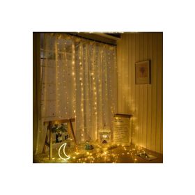 Technosmart Işık Kumandalı 300 Ledli 3 m x 3 m Peri Telli Perde Led