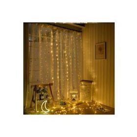 Technosmart Işık Kumandalı 300 Ledli 3 m x 3 m Peri Telli Perde Led