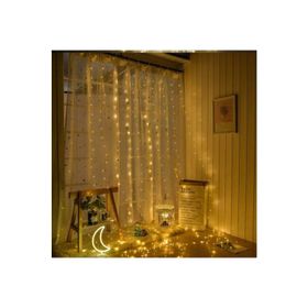 Technosmart Işık Kumandalı 300 Ledli 3 m x 3 m Peri Telli Perde Led