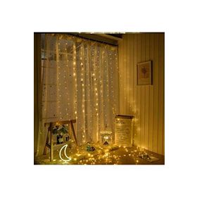 Technosmart Işık Kumandalı 300 Ledli 3 m x 3 m Peri Telli Perde Led