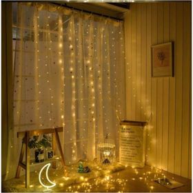 Technosmart Işık Kumandalı 300 Ledli 3 m x 3 m Peri Telli Perde Led