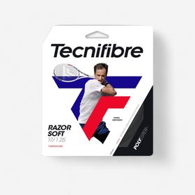 Tecnifibre Monofilament Siyah Technifibre Razor Soft 1.25 mm Tenis Kordajı