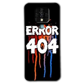 Tecno Camon 16 404 Error Baskılı Uyumlu Silikon Kılıf