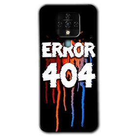 Tecno Camon 16 404 Error Baskılı Uyumlu Silikon Kılıf