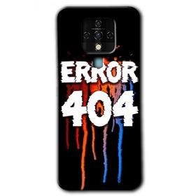 Tecno Camon 16 404 Error Baskılı Uyumlu Silikon Kılıf