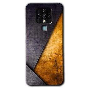 Tecno Camon 16 Abstract 3 Baskılı Uyumlu Silikon Kılıf