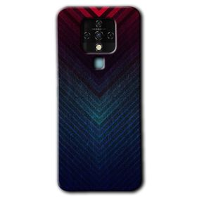 Tecno Camon 16 Abstract 4 Baskılı Uyumlu Silikon Kılıf