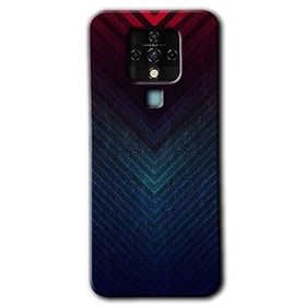 Tecno Camon 16 Abstract 4 Baskılı Uyumlu Silikon Kılıf