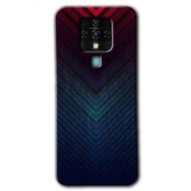 Tecno Camon 16 Abstract 4 Baskılı Uyumlu Silikon Kılıf