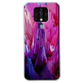 Tecno Camon 16 Abstraction Sharp Baskılı Uyumlu Silikon Kılıf