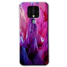 Tecno Camon 16 Abstraction Sharp Baskılı Uyumlu Silikon Kılıf