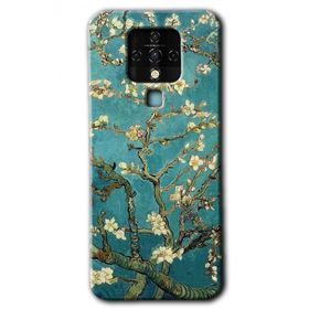 Tecno Camon 16 Almond Blossom Baskılı Uyumlu Silikon Kılıf