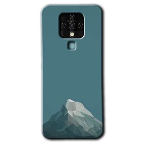 Tecno Camon 16 Alone Mountain Baskılı Uyumlu Silikon Kılıf