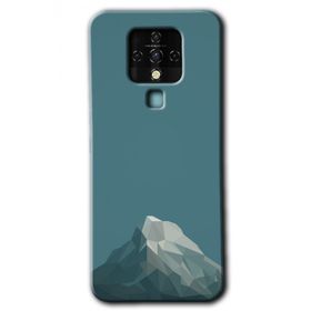 Tecno Camon 16 Alone Mountain Baskılı Uyumlu Silikon Kılıf