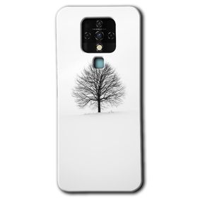 Tecno Camon 16 Alone Tree Baskılı Uyumlu Silikon Kılıf