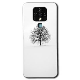 Tecno Camon 16 Alone Tree Baskılı Uyumlu Silikon Kılıf