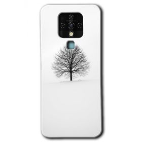 Tecno Camon 16 Alone Tree Baskılı Uyumlu Silikon Kılıf