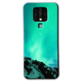 Tecno Camon 16 Aurora Baskılı Uyumlu Silikon Kılıf