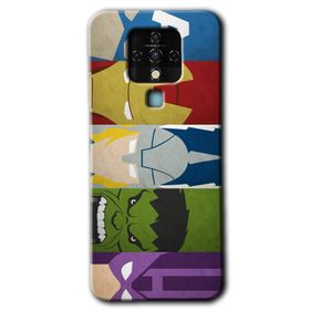 Tecno Camon 16 Avengers 1 Baskılı Uyumlu Silikon Kılıf