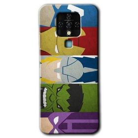 Tecno Camon 16 Avengers 1 Baskılı Uyumlu Silikon Kılıf