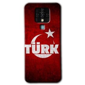 Tecno Camon 16 Ayyıldız Türk Baskılı Uyumlu Silikon Kılıf