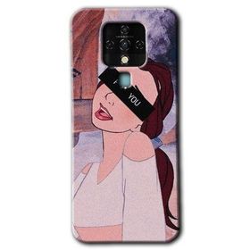 Tecno Camon 16 Bad Girl Baskılı Uyumlu Silikon Kılıf