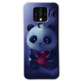 Tecno Camon 16 Bebek Panda Baskılı Uyumlu Silikon Kılıf