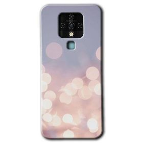 Tecno Camon 16 Blur Lights Baskılı Uyumlu Silikon Kılıf