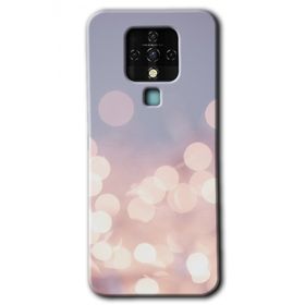 Tecno Camon 16 Blur Lights Baskılı Uyumlu Silikon Kılıf