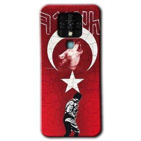 Tecno Camon 16 Bozkurt Atam Baskılı Uyumlu Silikon Kılıf