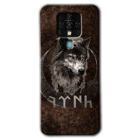 Tecno Camon 16 Bozkurt Göktürk Baskılı Uyumlu Silikon Kılıf