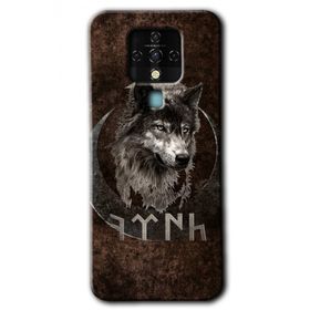 Tecno Camon 16 Bozkurt Göktürk Baskılı Uyumlu Silikon Kılıf