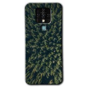 Tecno Camon 16 Çam Ağacı Ormanı Baskılı Uyumlu Silikon Kılıf