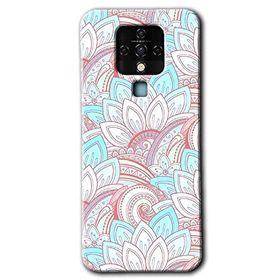 Tecno Camon 16 Çin Mandala 1 Baskılı Uyumlu Silikon Kılıf