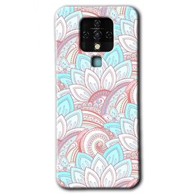 Tecno Camon 16 Çin Mandala 1 Baskılı Uyumlu Silikon Kılıf