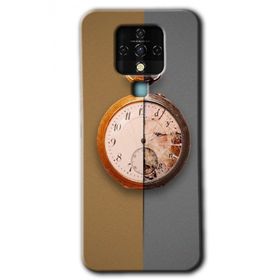 Tecno Camon 16 Clocks Artwork Baskılı Uyumlu Silikon Kılıf