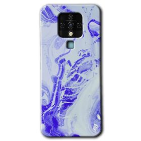 Tecno Camon 16 Cranny Liquid Wall Baskılı Uyumlu Silikon Kılıf