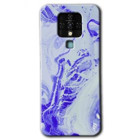 Tecno Camon 16 Cranny Liquid Wall Baskılı Uyumlu Silikon Kılıf