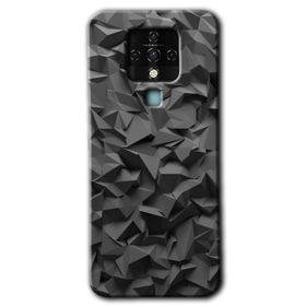Tecno Camon 16 Dark Broke Baskılı Uyumlu Silikon Kılıf