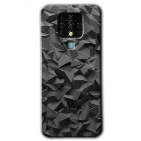Tecno Camon 16 Dark Broke Baskılı Uyumlu Silikon Kılıf