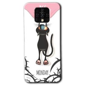 Tecno Camon 16 Dark Sunday Baskılı Uyumlu Silikon Kılıf